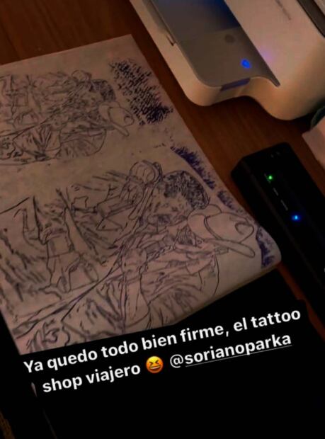 Eduin Caz de Grupo Firme tiene nuevo tatuaje y este es el particular significado