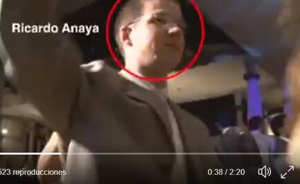 Video muestra a Ricardo Anaya en boda de Manuel Barreiro