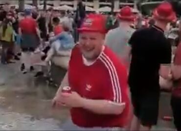 Hooligans de Liverpool hacen destrozos en Barcelona previo al partido