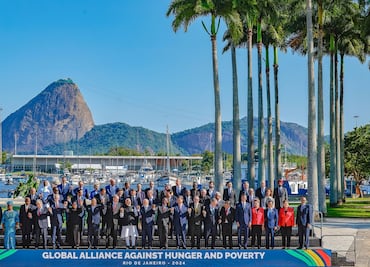 Biden llega tarde y se queda fuera de foto del G20; tampoco Justin Trudeau y Giorgia Meloni aparecen en la imagen