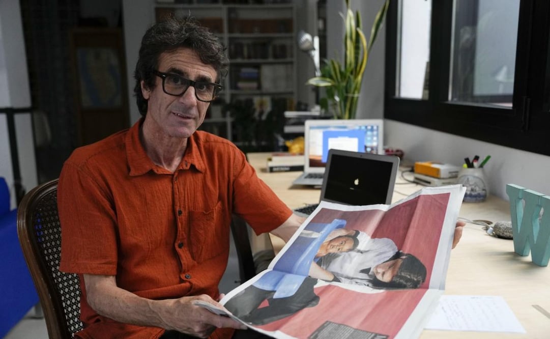 Joan Monfort, el autor de la icónica foto en la que comparten escenario un joven Leo Messi y un bebé Lamine Yamal en 2007. Foto: EFE