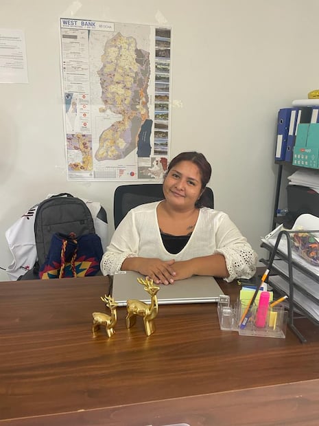 Michelle Ravell, la mexicana que fue evacuada de la Franja de Gaza tras el estallido del conflicto armado entre el grupo islamista Hamas y Israel. FOTO: CORTESÍA