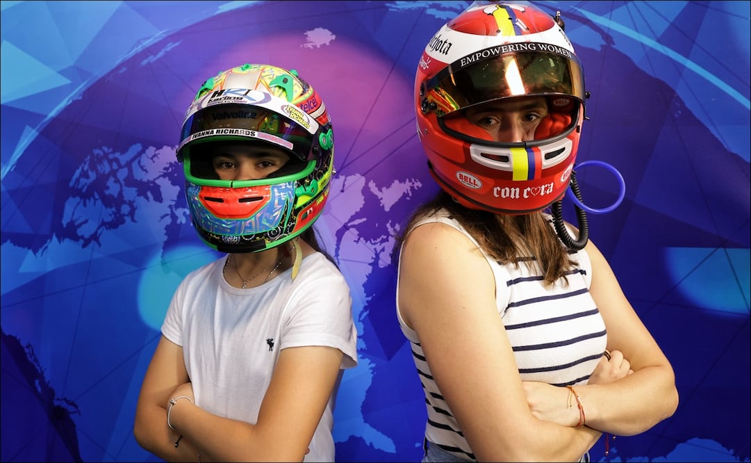 Tatiana Calderón e Ivanna Richards hacen historia y son nombradas embajadoras del GP de México - Foto: Fernanda Rojas / EL UNIVERSAL