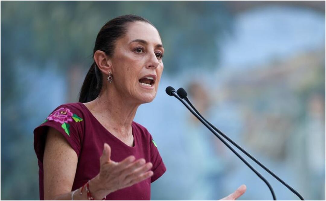 Claudia Sheinbaum en Morelos. Foto: Diego Simón/ EL UNIVERSAL
