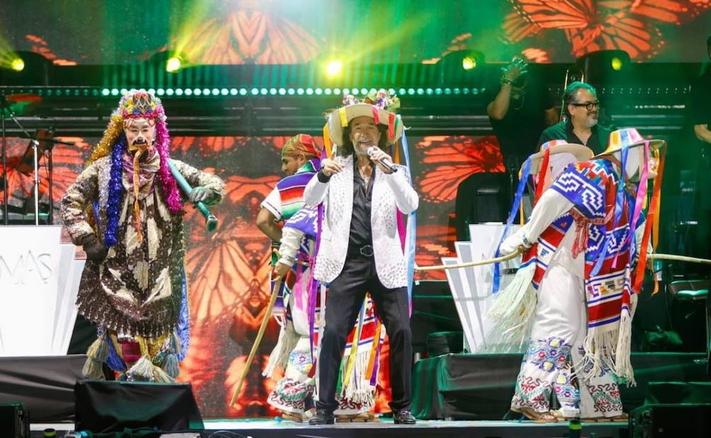 Marco Antonio Solis en concierto gratuito por el Día de las Madres en Michoacán/ Foto: Especial