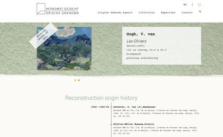 Crean archivo digital para obras robadas por los nazi