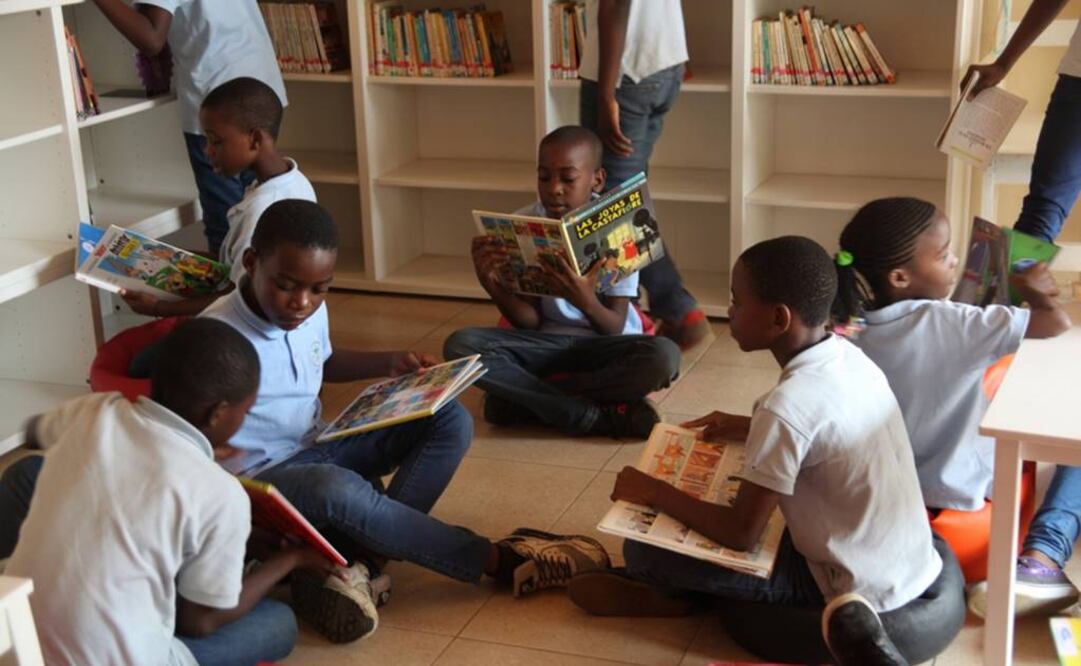 El Centro Cultural de España en Malabo ofrece visitas escolares, taller de relato corto, presentaciones de libros, club de lectura, entre otras actividades para fomentar el español. (FOTO: Centro Cultural de España en Malabo)