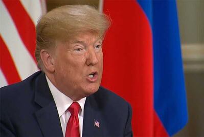 Trump dice que encuentro con Putin fue "un buen comienzo para todos"
