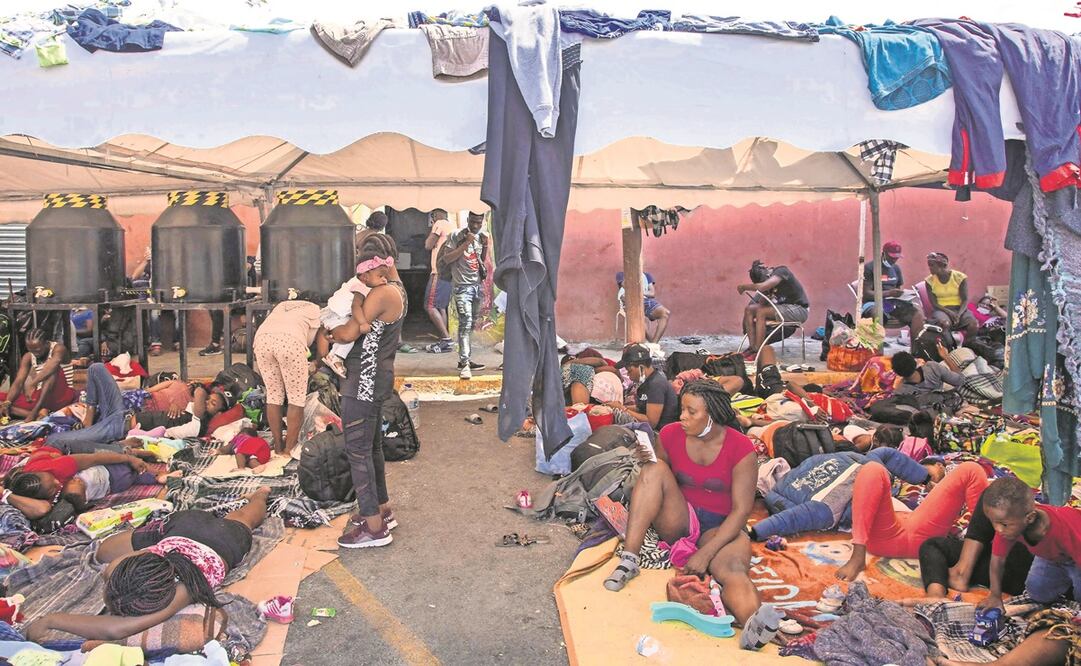 Migrantes rumbo a EU son obligados a estar en México hasta que se resuelva su caso. Foto: ARCHIVO EL UNIVERSAL