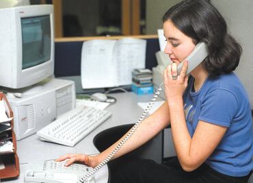 El inicio del cambio de dígitos en los teléfonos