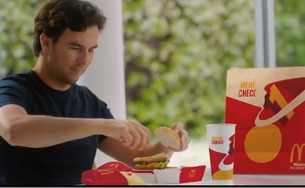 VIDEO: Mc Donalds lanza menú de Checo Pérez; ya está disponible en México
