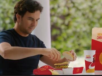 VIDEO: Mc Donalds lanza menú de Checo Pérez; ya está disponible en México