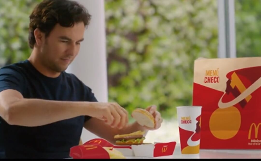 Mc Donalds lanza menú de Checo Pérez; ya está disponible en México