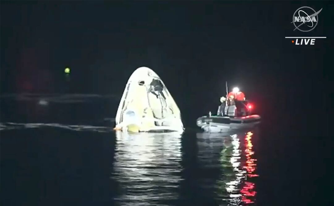 Foto: NASA TV via AP