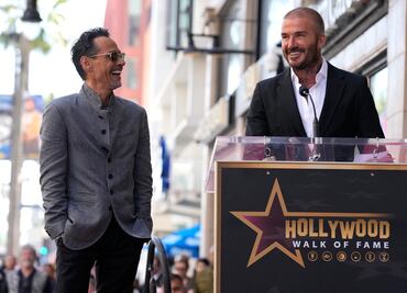 Marc Anthony recibe su estrella en el paseo de la fama de Hollywood