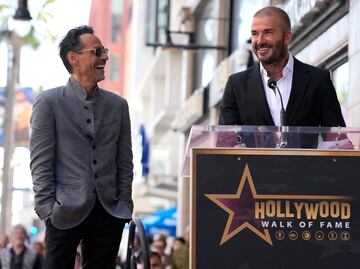Marc Anthony recibe su estrella en el paseo de la fama de Hollywood