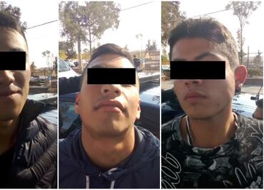 Caen tres hombres por asalto a transporte público en Iztapalapa