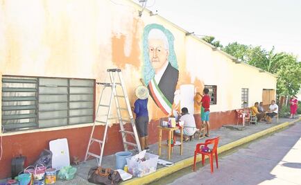 Enchulan tierra de López Obrador en Macuspana