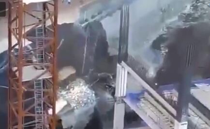 Plaza Artz Pedregal tuvo un derrumbe durante su construcción en 2016