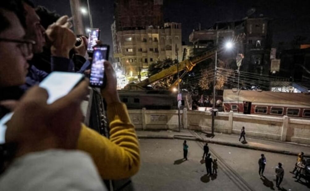 Tren se descarrilla en el norte de Egipto y deja dos muertos y 16 heridos 