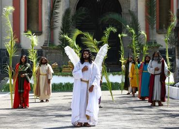 Domingo de Ramos "virtual" en Iztapalapa deja saldo blanco