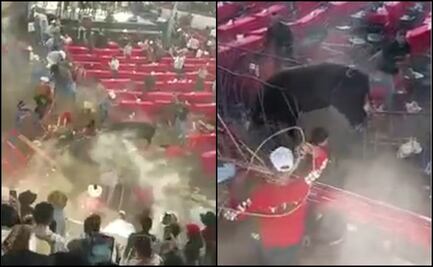 Toro embiste y deja al menos 10 lesionados durante jaripeo en Puruándiro, Michoacán