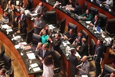 Con voto en contra del PRI y PAN, avalan terna para ministra en la Corte