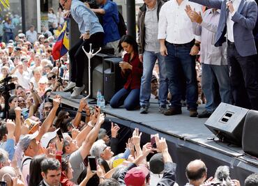 Venezuela: Guaidó, dispuesto a asumir la presidencia