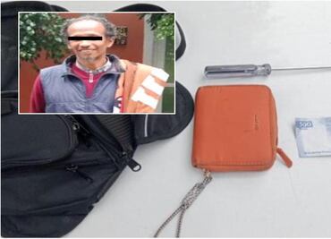 Detienen a hombre egipcio por asaltar con un desarmador a una pareja en la Miguel Hidalgo