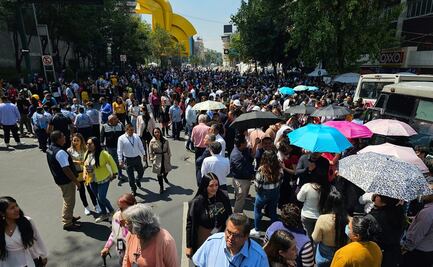 Ciudadanos de la CDMX participan en el Segundo Simulacro Nacional 2023: VIDEOS 