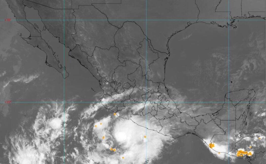 Foto: Conagua/El Universal/ Se suspendieron las actividades escolares de educación media y superior programadas en la zona costera