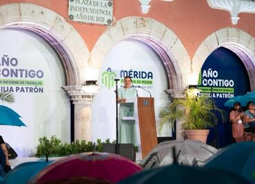 Mérida se gobierna de la mano de la gente; Cecilia Patrón presenta primer informe con enfoque en resultados y comunidad