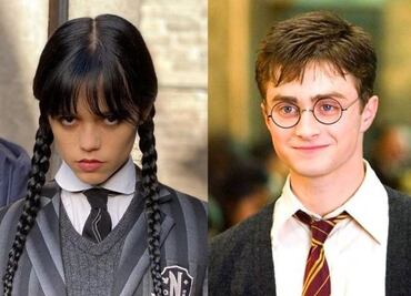 Las 5 similitudes de Merlina y Harry Potter que causan furor en redes
