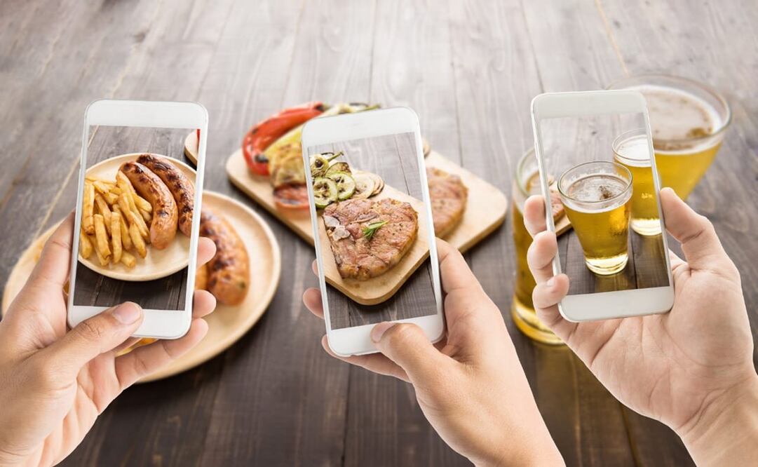 Mejora tus fotos de comida con estos trucos Foto: istock