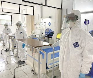 Sedena traslada 30 toneladas de insumos