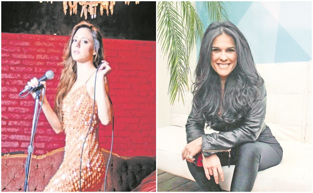 Sofía (izq.) acusó a la locutora de censurarle una entrevista. (ARCHIVO EL UNIVERSAL Y CLASOS)