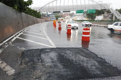 La SFP supervisa hundimientos en Paso Exprés 