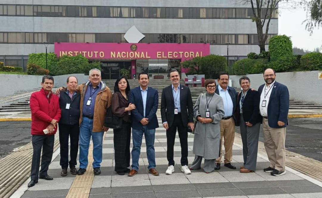 INE asigna oficinas, personal y constancias a partido Somos México (01/07/2026). Foto: X @SomosMxMexico