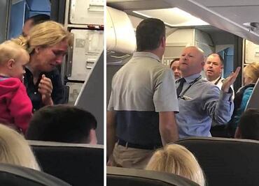 Video. Empleado de American Airlines agrede a mujer y reta a pasajero