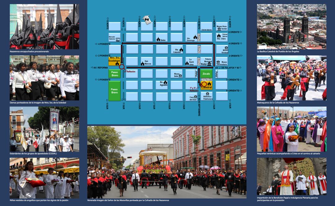 Puebla, lista para la procesión más grande de Latinoamérica 