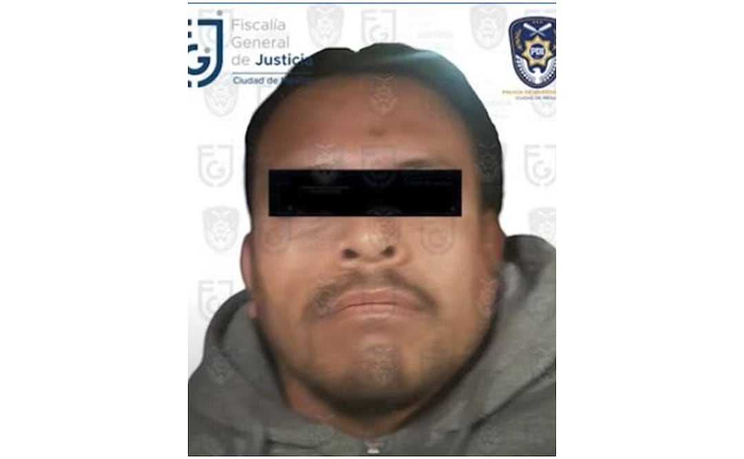 De acuerdo con las autoridades, Leonardo Jesús "N" es un violador serial que operaba en las alcaldías del sur de la CDMX (29/11/2024). Foto: Especial