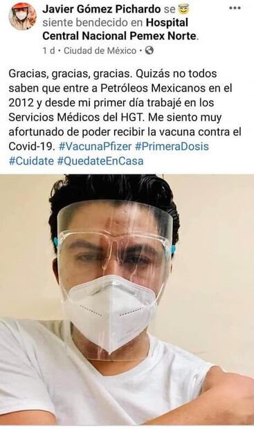 Critican a candidato a regidor en Hidalgo por recibir vacuna contra Covid