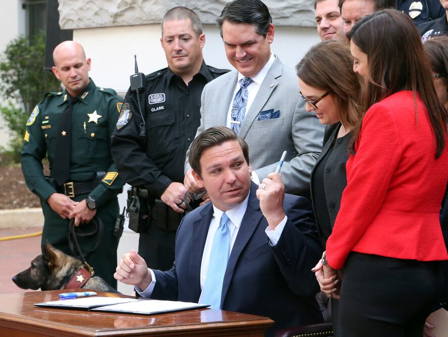 El gobernador republicano de Florida, Ron DeSantis (Foto: Archivo / AP)
