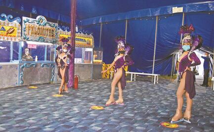 Las acrobacias para sobrevivir en el circo en época de pandemia