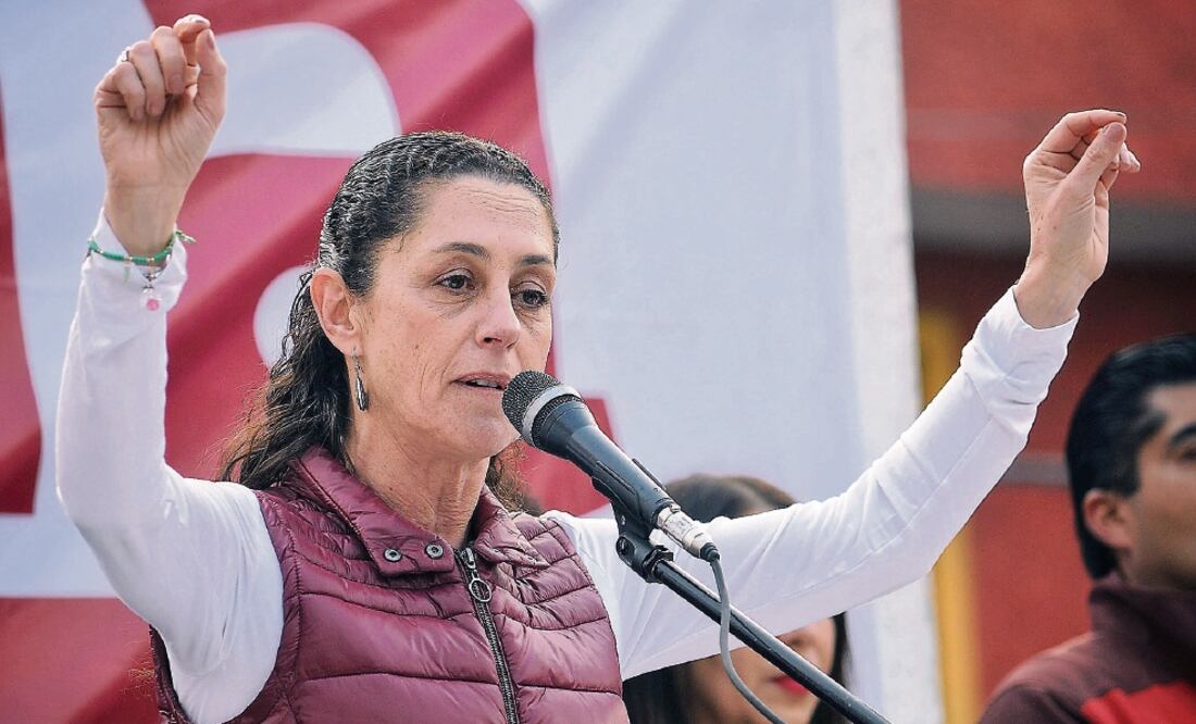 La ex delegada de Tlalpan, Claudia Sheinbaum aseguró que no caerá en ninguna provocación, por lo que pidió que el proceso electoral se realice en unidad; invitó a los asistentes a vigilar los siguientes comicios. (DIEGO SÁNCHEZ. CUARTOSCURO)