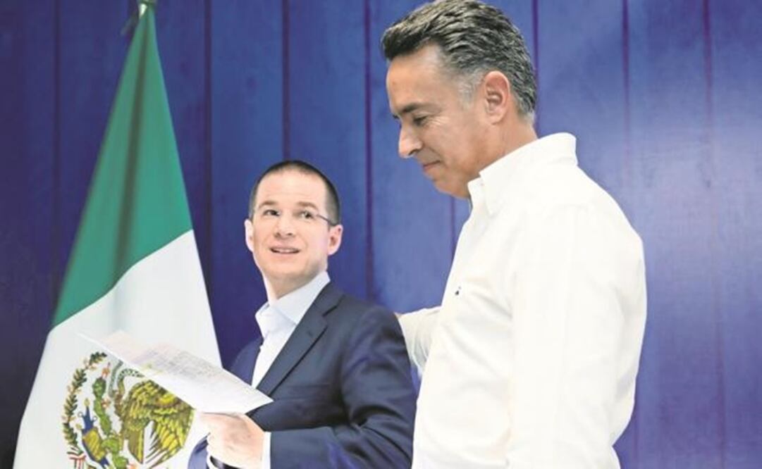 Ricardo Anaya and Guillermo Anaya - File photo/EL UNIVERSAL