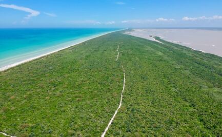 El Cuyo, la playa escondida de Yucatán con un mar de color turquesa