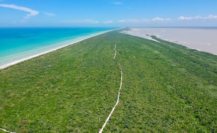 El Cuyo, la playa escondida de Yucatán con un mar de color turquesa