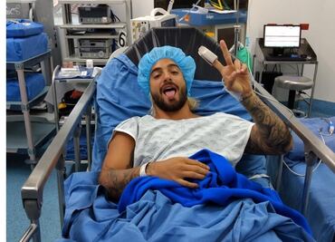 Maluma revela motivo de su visita al hospital