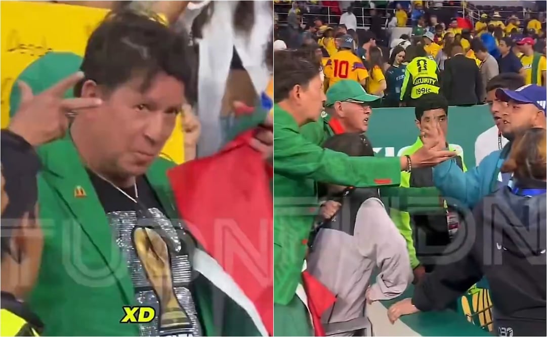 FOTO: ESPECIAL - TUDN - FIFA sanciona a "Caramelo" y le quita su sombrero tras lanzarlo a la cancha